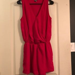 Red romper